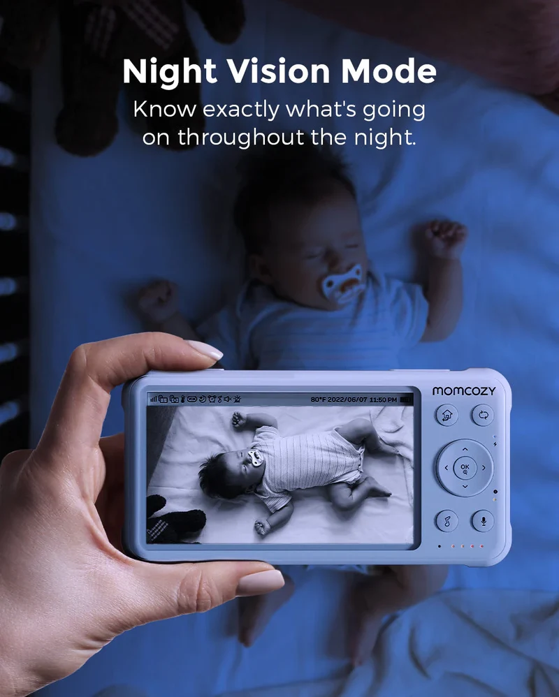 Baby Care Bundle: Portable Baby Sound Machine and One Baby Monitor