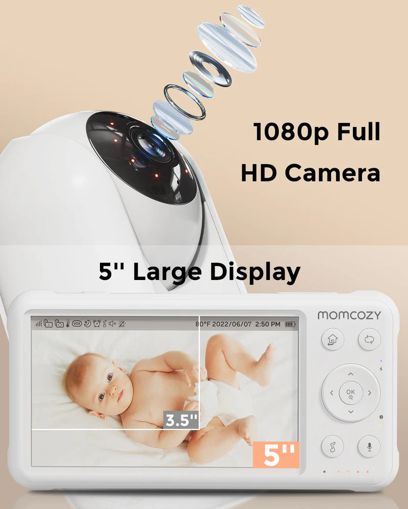 Baby Care Bundle: Smart Baby Sound Machine and One Baby Monitor