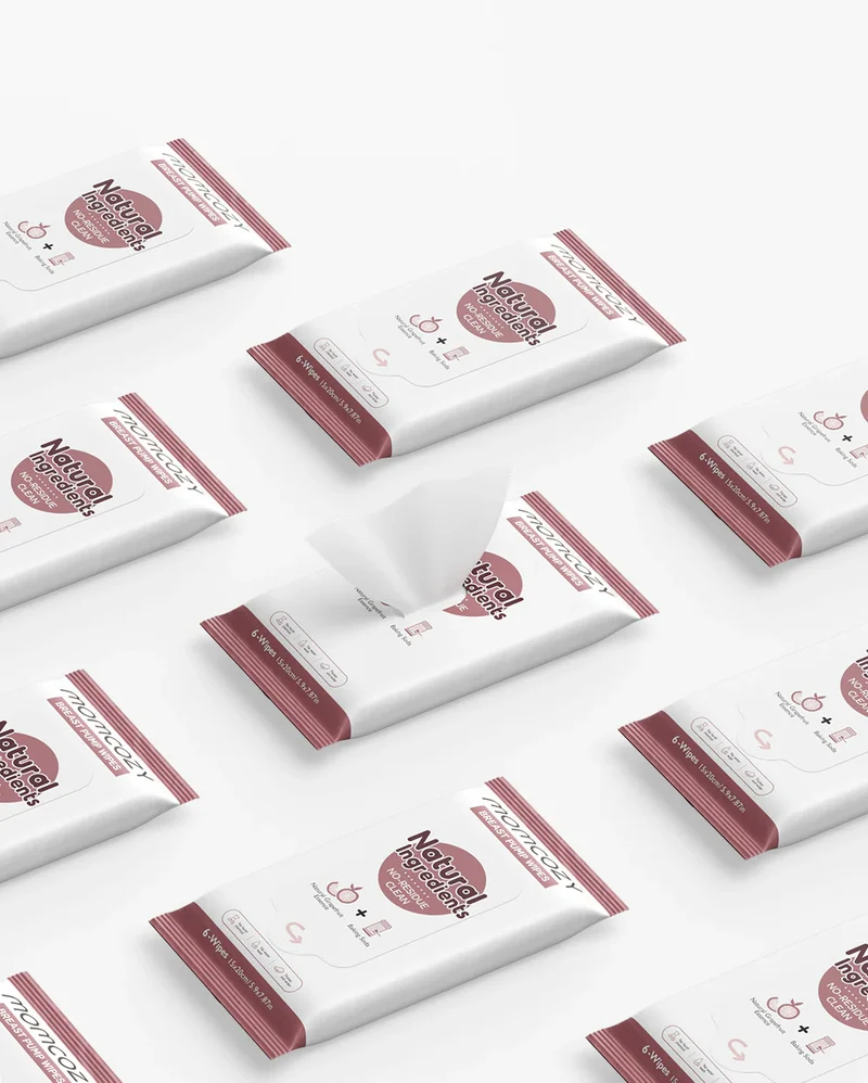 Natural Breast Pump Wipes - Safe & Convenient