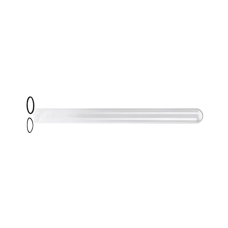 Tube quartz et joints d'étanchéité