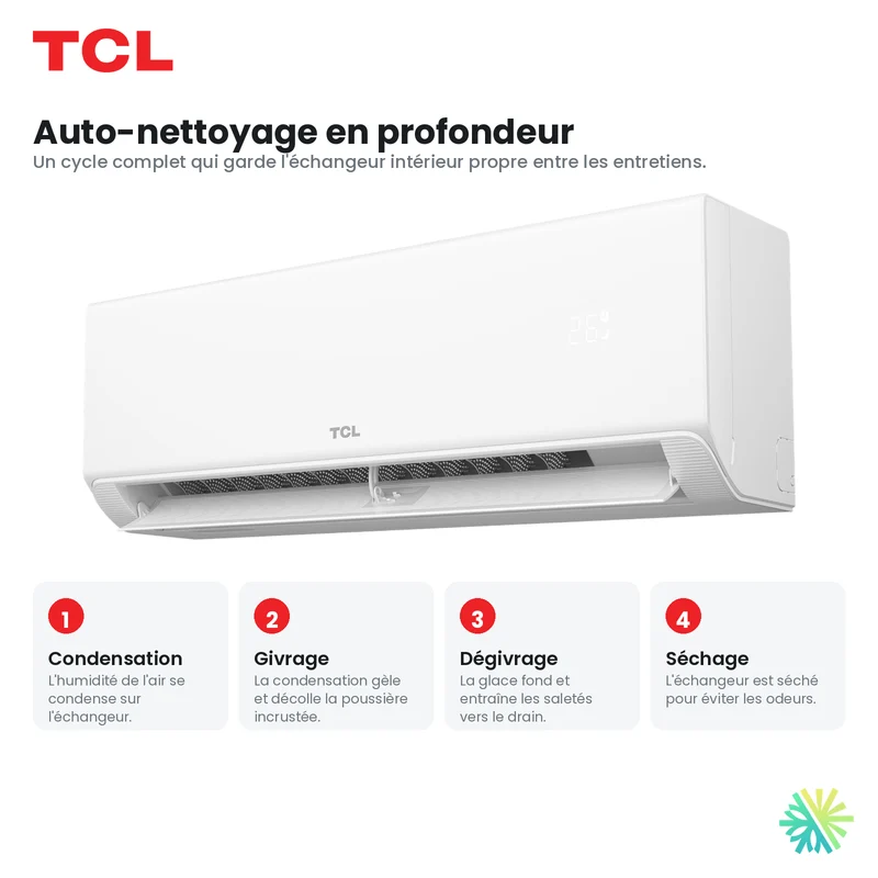 Thermopompe Murale TCL Ultimate 25 | 18000 BTU