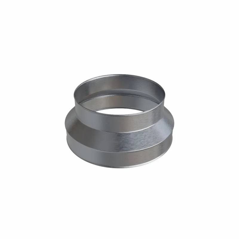 Réduction conique acier galvanisé diamètre 200/160 mm
