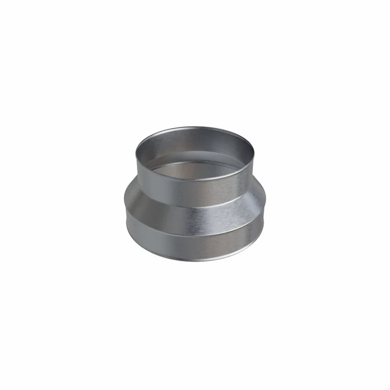 Réduction conique acier galvanisé diamètre 160/125 mm