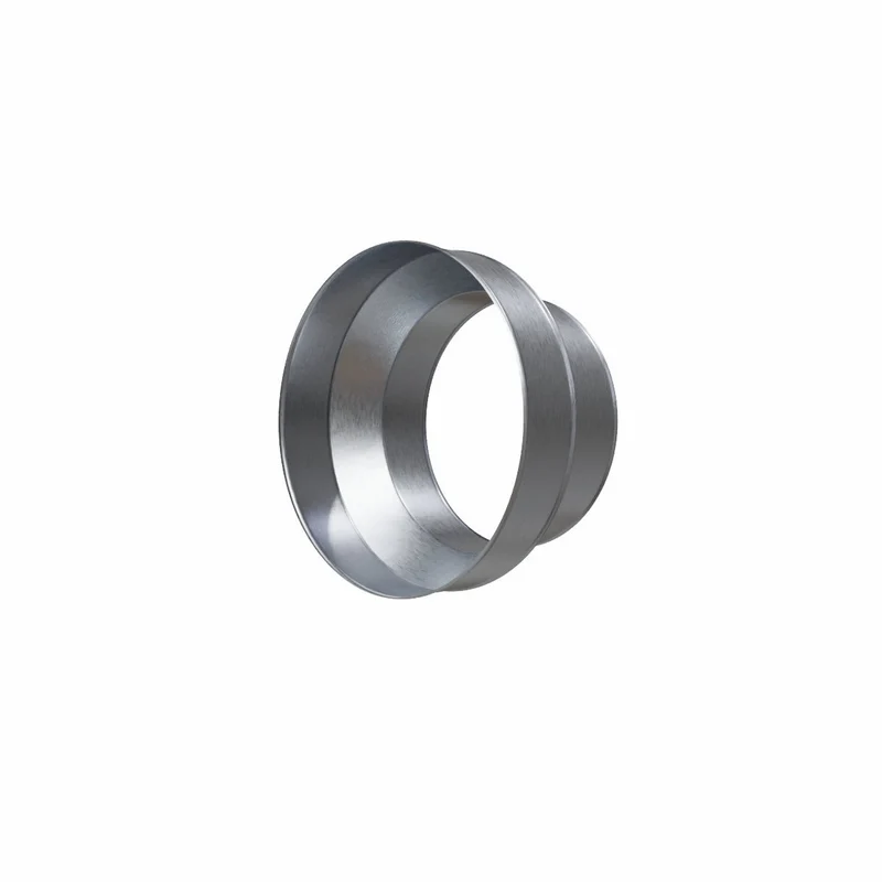 Réduction conique acier galvanisé diamètre 160/125 mm