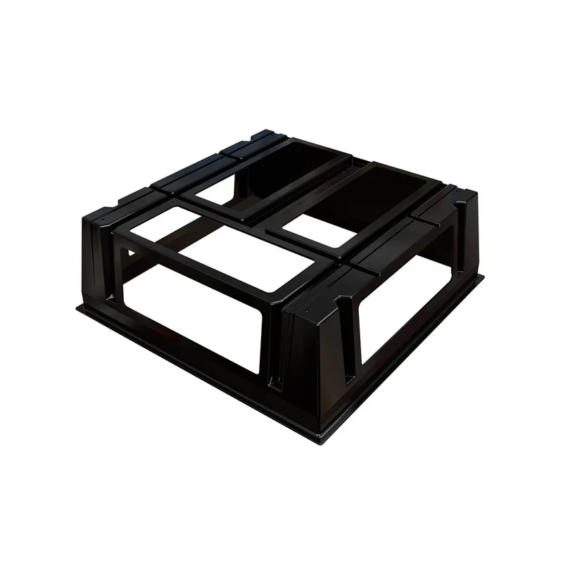 Caisson nu pour plénum modulable 600 x 600 mm avec châssis inox