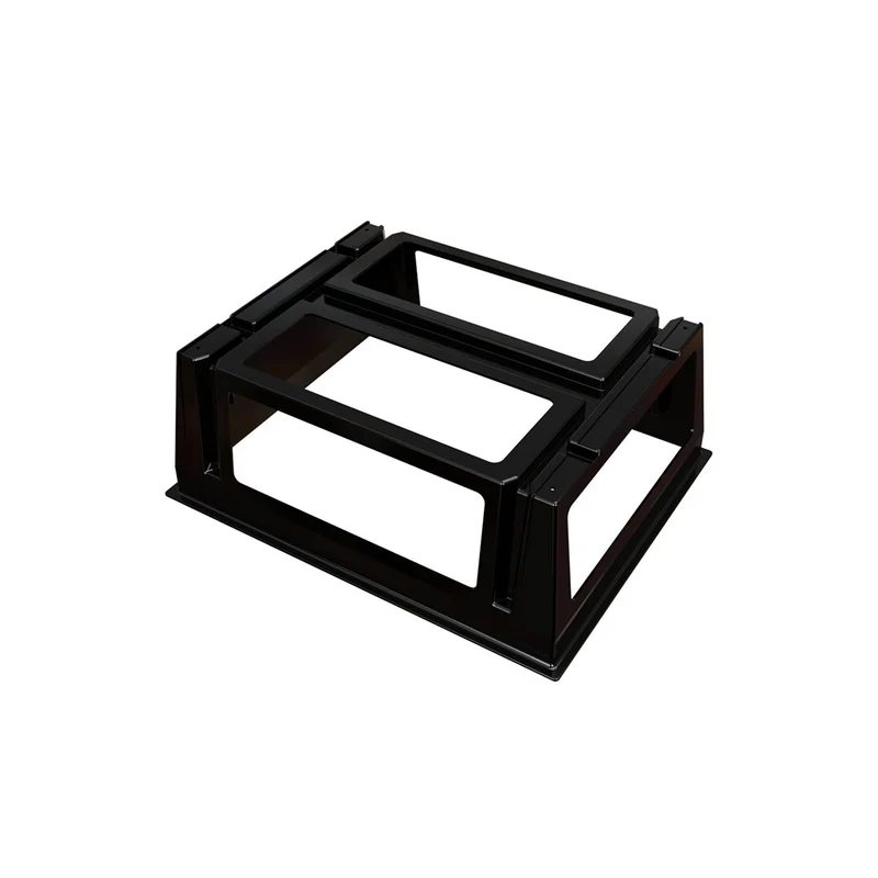 Caisson nu pour plénum modulable 500 x 400 mm avec châssis inox