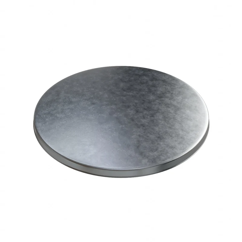 Bouchon en acier galvanisé de diamètre 250 mm