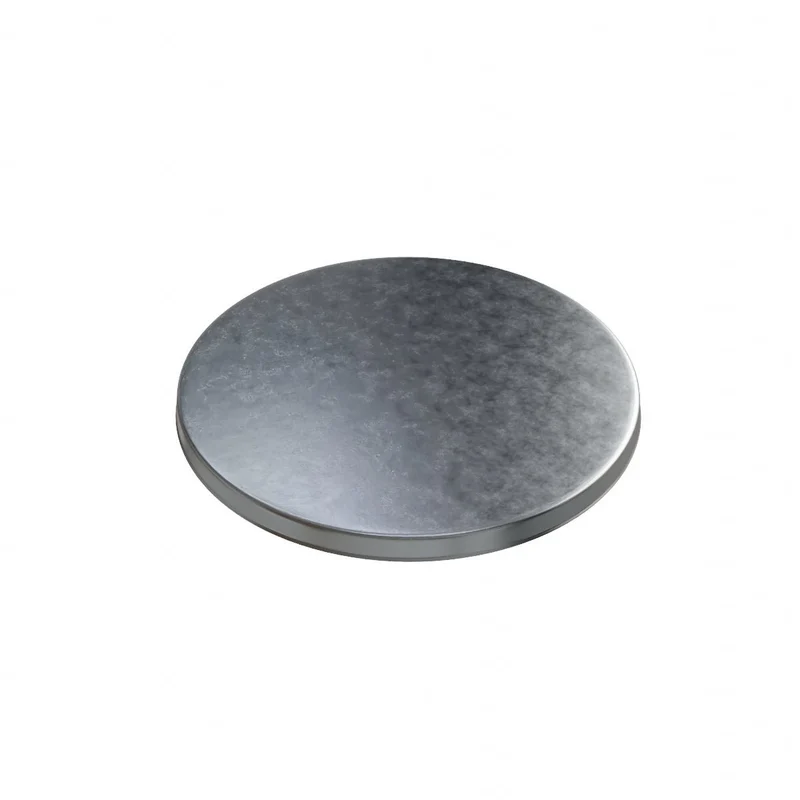 Bouchon en acier galvanisé de diamètre 200 mm