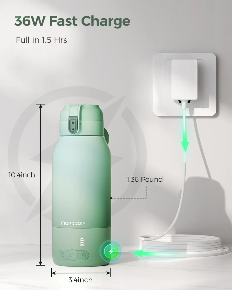 M9 Warmer Bundle: Mobile Flow™ Breast Pump and Portable Baby Bottle Warmer
