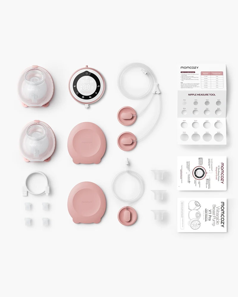 V1 Pro Bra Bundle: V1 Pro Breast Pump and US. Cotton Nursing Bra