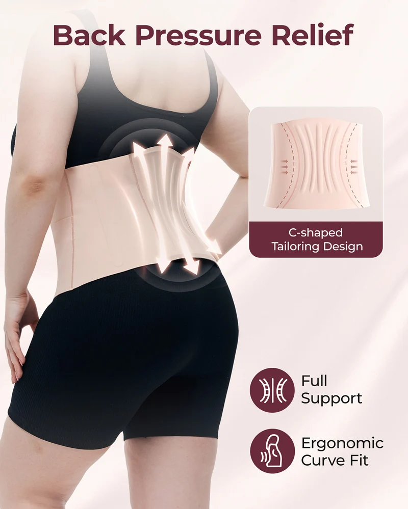 Postpartum Recovery Bundle: Ergonest Belly Band and Postpartum Petite Belly Band