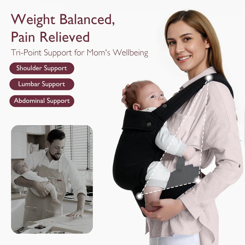 On-the-Go Bundle: M5 Smart Breast Pump and PureHug Baby Carrier