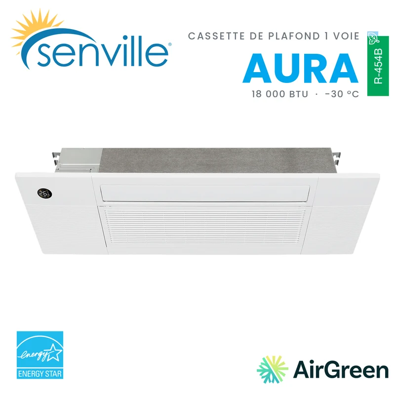 Cassette de Plafond 1-Voie SENVILLE SENA R454B | 18000 BTU