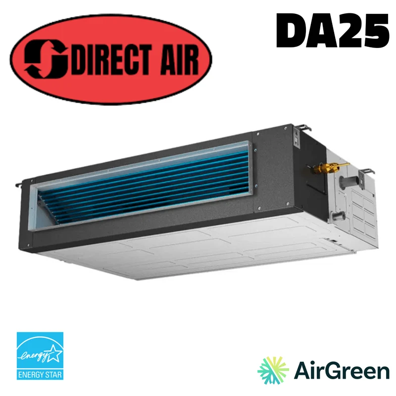 Thermopompe Conduits Gainables (Horizontal) DIRECT AIR DA25 | 18000 BTU