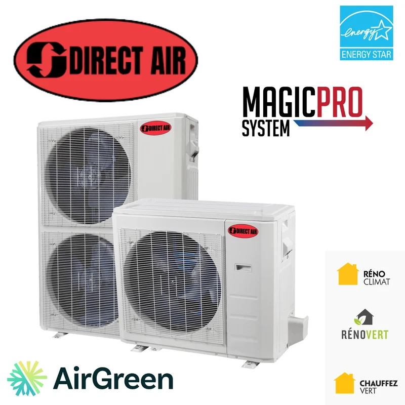 Thermopompe Centrale DIRECT AIR MAGIC PRO | 5 Tonnes
