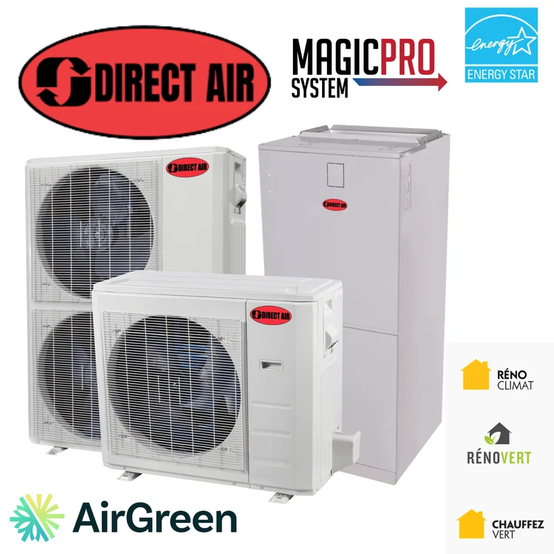 Thermopompe Centrale DIRECT AIR MAGIC PRO | 4 Tonnes