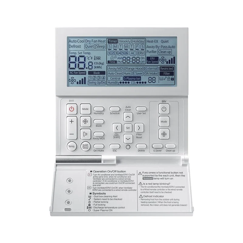 Thermostat filaire DVM Chiller pour unité DVM Chiller
