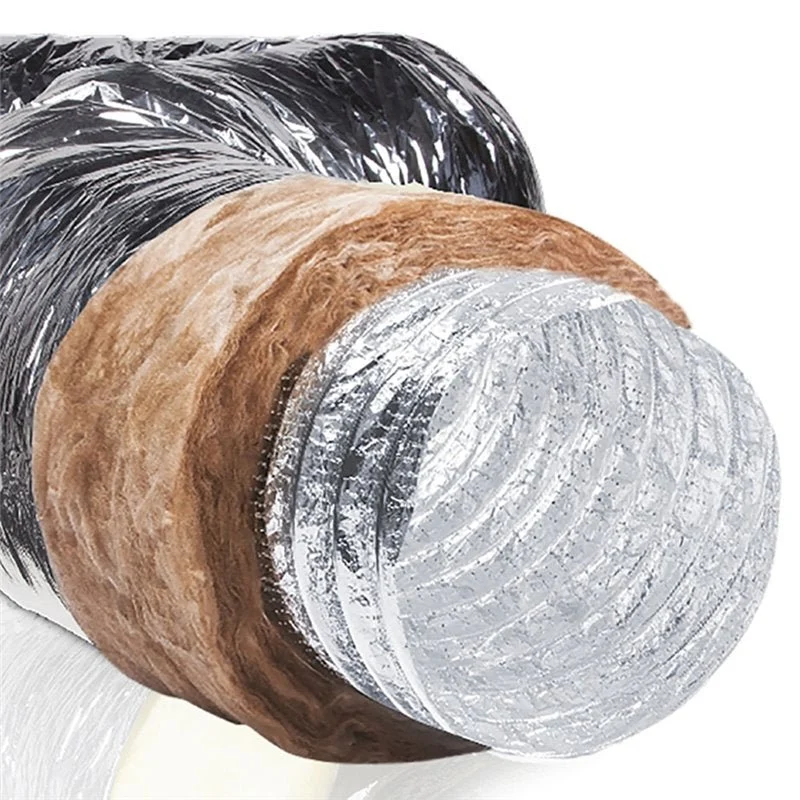 Gaine souple isolée ECOSOFT Ø 100 mm - ép. 50 mm - longueur 10 m