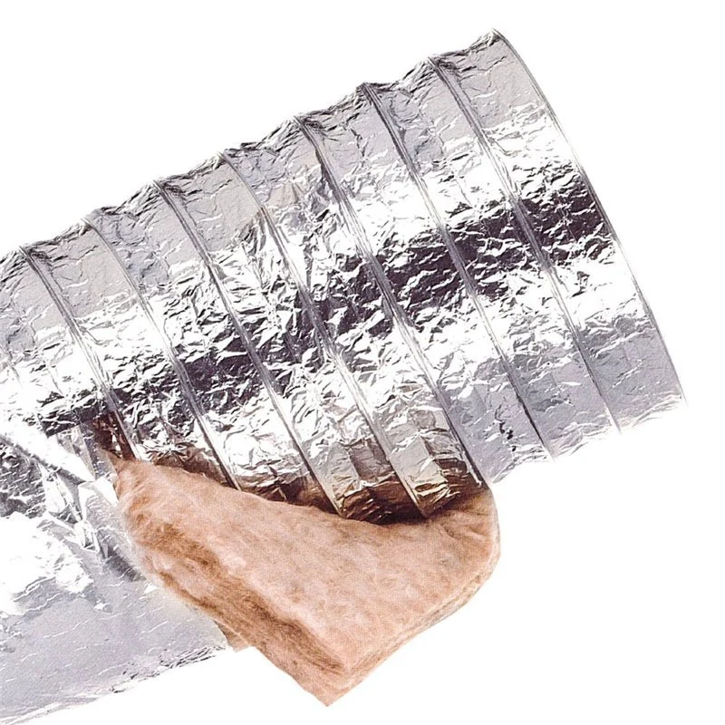 Gaine souple isolée ECOSOFT Ø 80 mm - ép. 50 mm - longueur 10 m