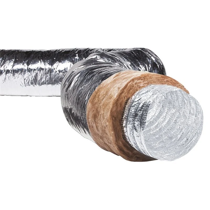 Gaine souple isolée ECOSOFT Ø 125 mm - ép. 25 mm - longueur 10 m