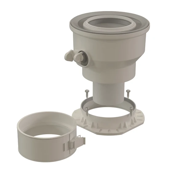 Kit adaptateur Rolux Condensation D60/100‑80/125 mm,
