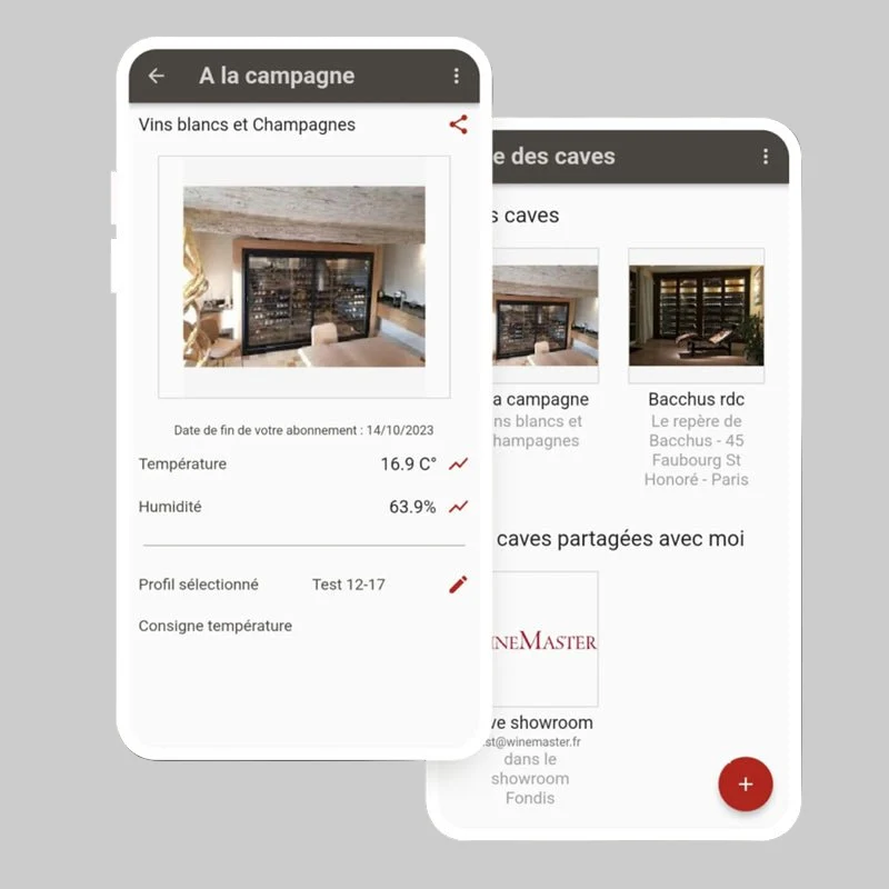 Boitier IOT WINEMASTERCONNECT pour pilotage et visualisation à distance ou programme selon saison