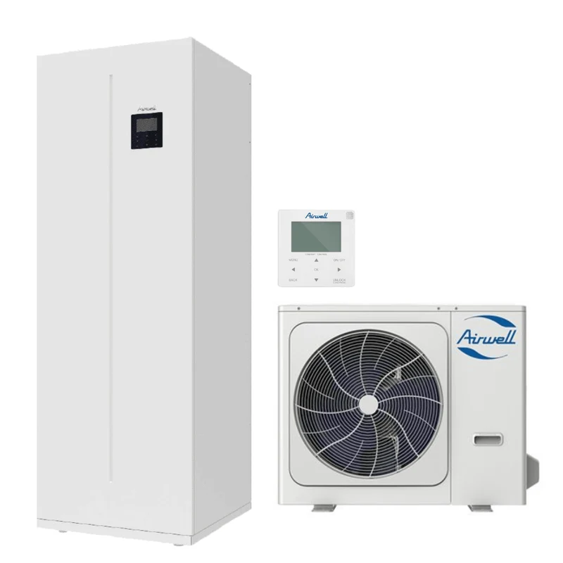 Pompe à chaleur air-eau Airwell Wellea WT MT 12 kW - Triphasé - Ballon ECS 240 L