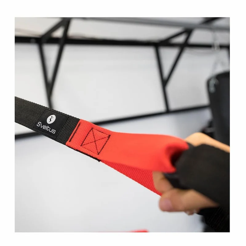 Sangle de Suspension noir/rouge