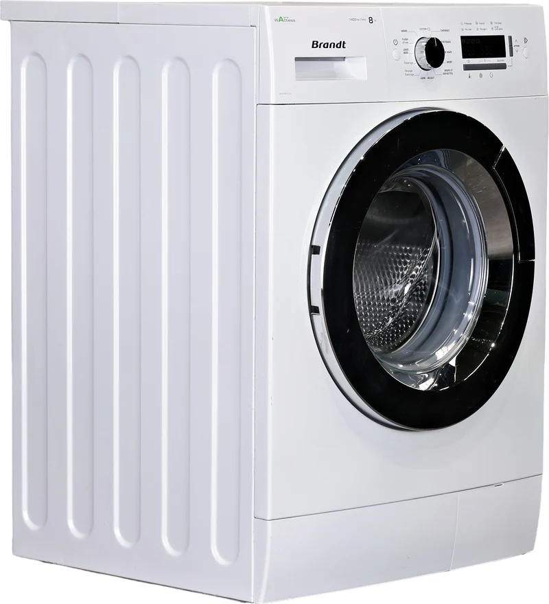 Lave-linge Hublot 8 kg Reconditionné BRANDT BWF48TCW