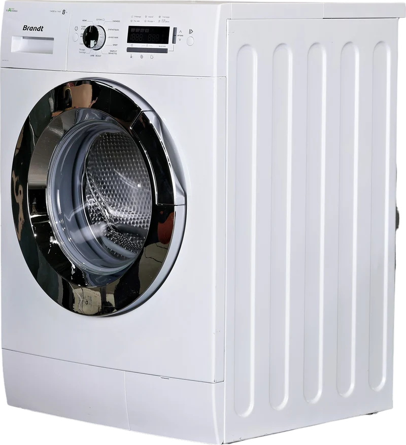 Lave-linge Hublot 8 kg Reconditionné BRANDT BWF48TCW