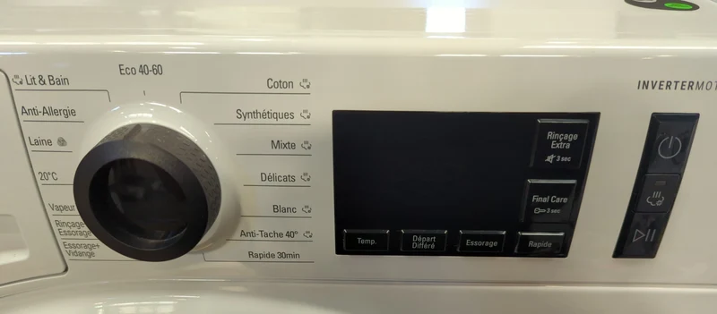 Lave-Linge Hublot 8 kg Reconditionné HOTPOINT CNM118448WKFR