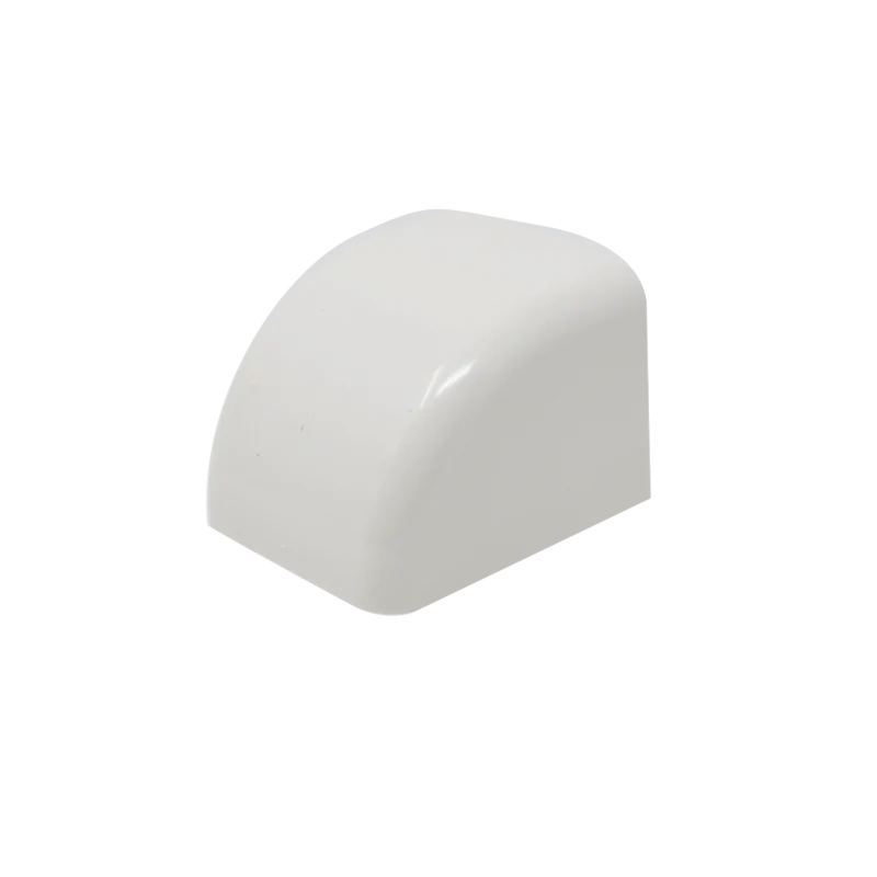 Embout de finition pour goulotte 80 x 60 mm