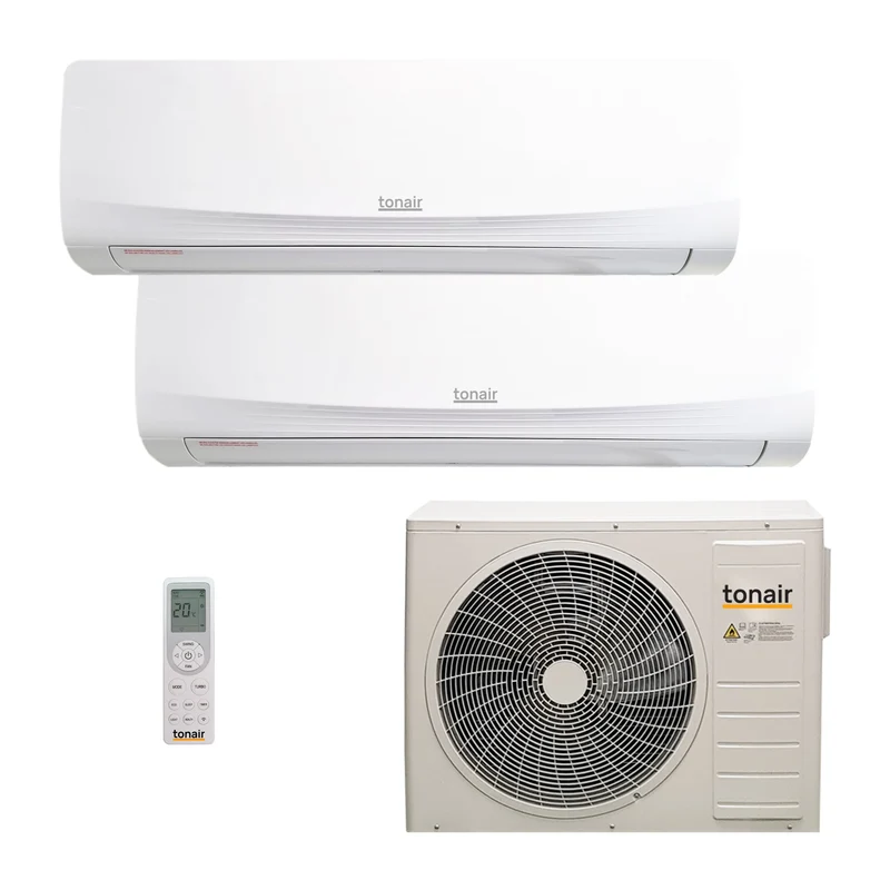 Tonair - Climatiseur réversible Bisplit - Pompe à chaleur Air Air (PAC)