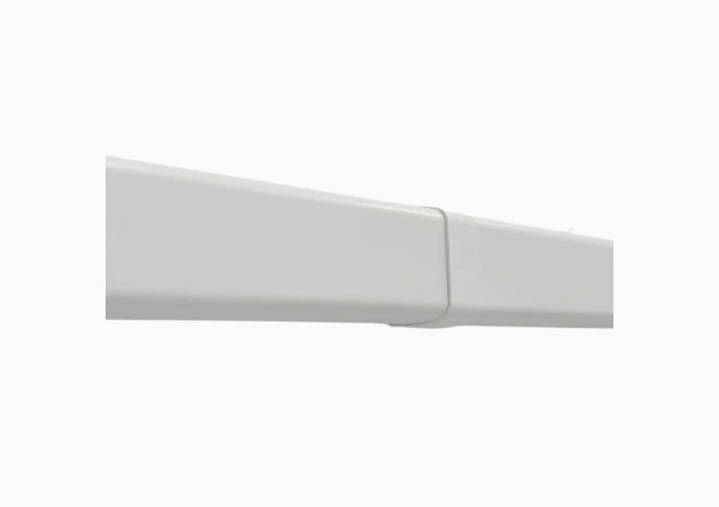 Jonction linéaire pour goulotte 80 x 60 mm