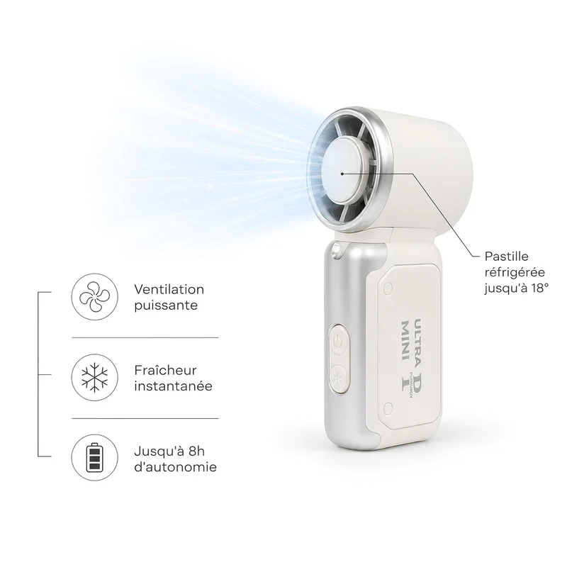 Climatiseur portable - L'ultra mini