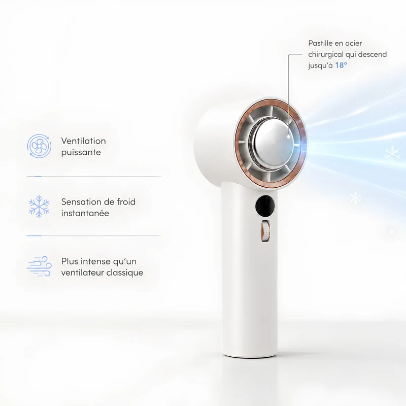 Climatiseur portable - L'ultra compact