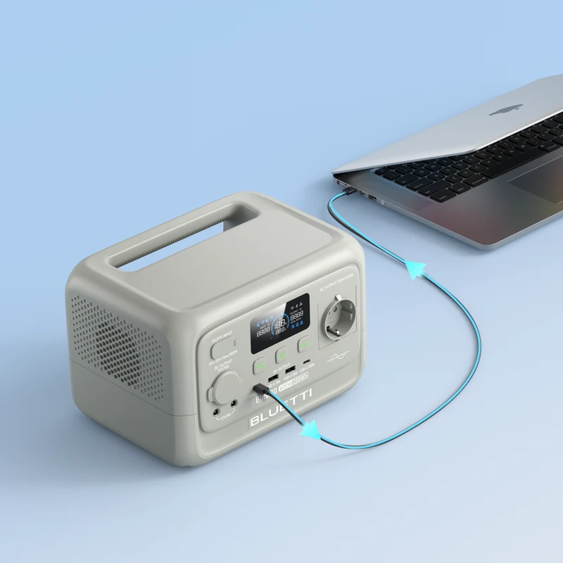 Elite 30 V2 (Gris Doha) | 600 W 288 Wh Station électrique portable