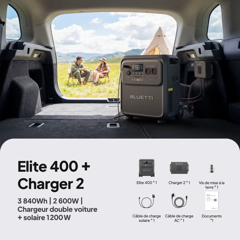 Elite 400 + Charger 2