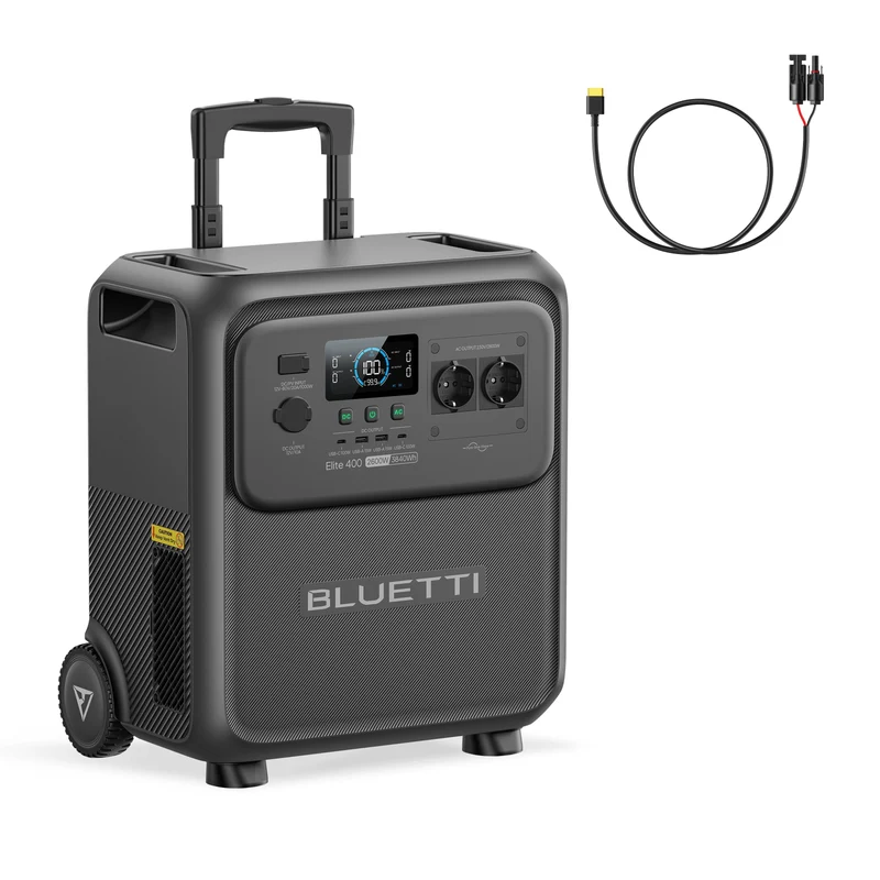 BLUETTI Elite 400 Station d’alimentation portable | 2 600 W 3 840 Wh（AMZ）