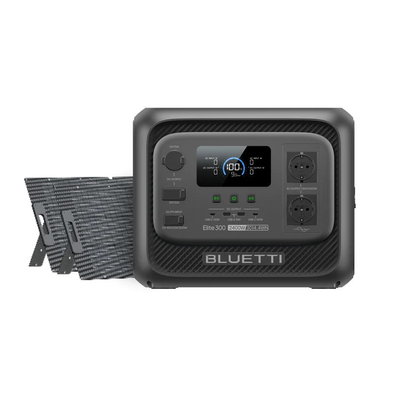BLUETTI Elite 300 Station d’énergie portable | 2 400 W, 3 014,4 Wh