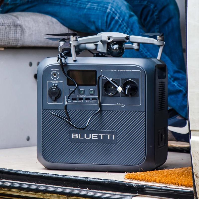 BLUETTI AC180 Station électrique portable | 1 800 W, 1 152 Wh
