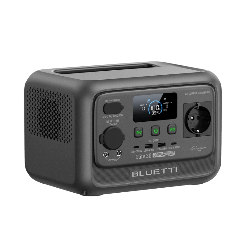 BLUETTI Elite 30 V2 Station électrique portable | 600 W 288 Wh