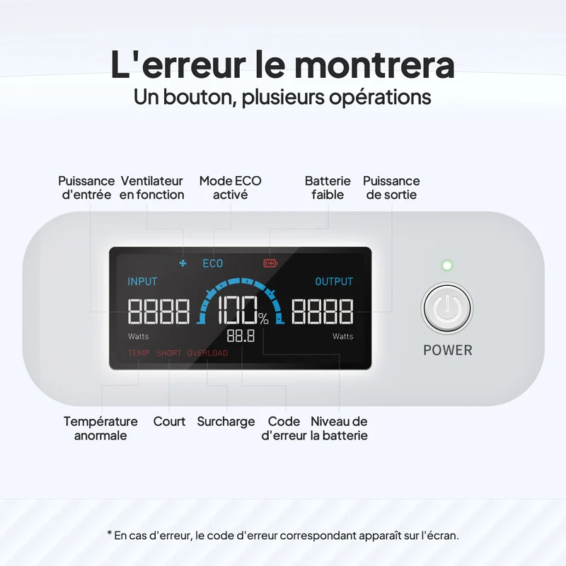 BLUETTI X60 Batterie externe CPAP de 614 Wh