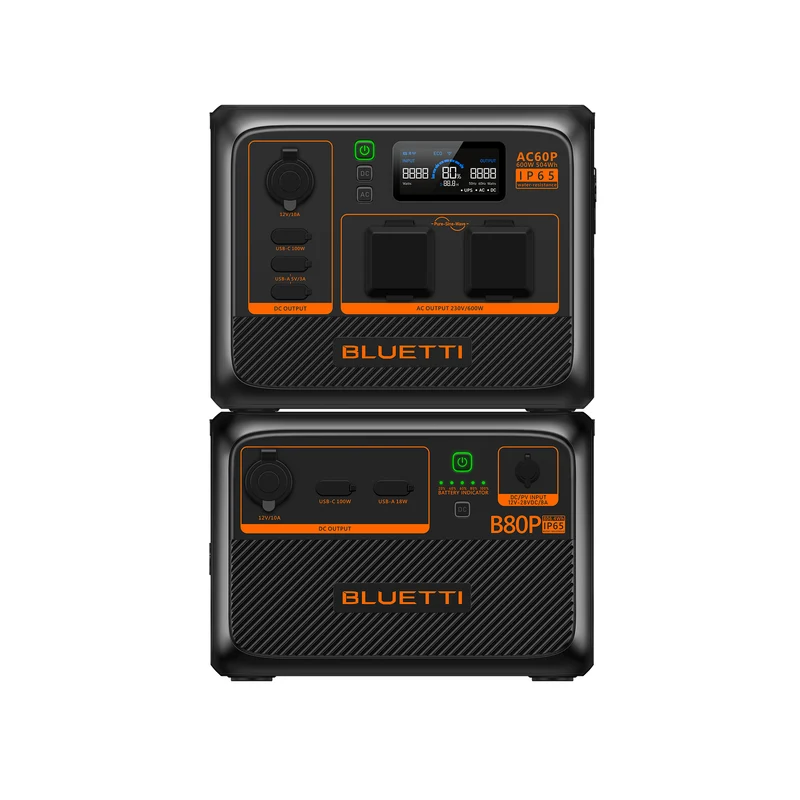 BLUETTI AC60P+B80P Batterie de secours domestique(test)