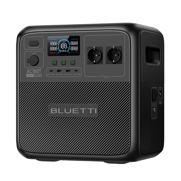 BLUETTI AC180T Power Station | 1 800 W / 1 433 Wh