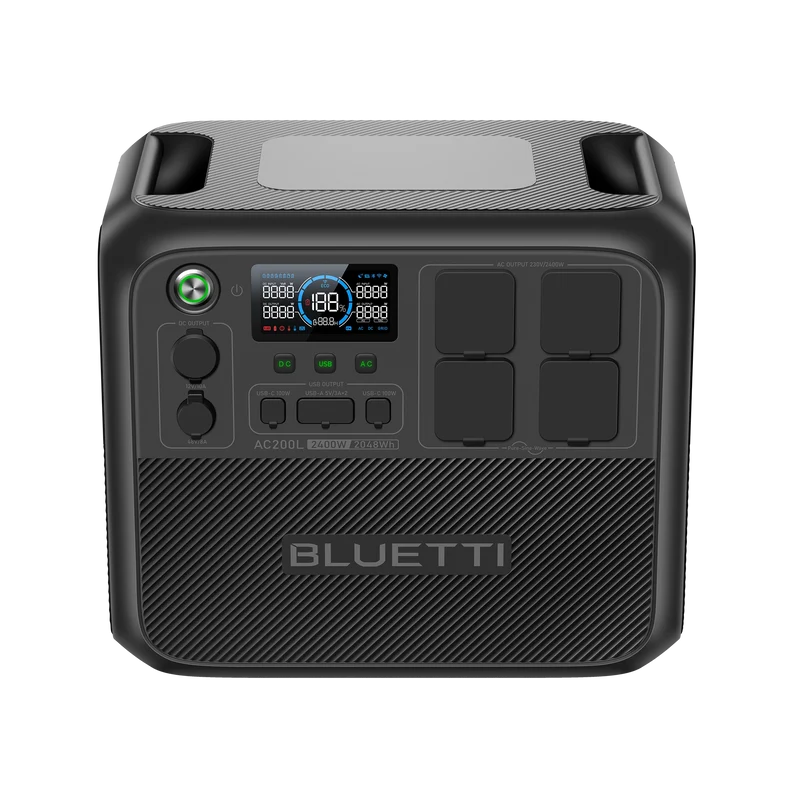 BLUETTI AC200L Station électrique portable | 2400 W, 2048 Wh