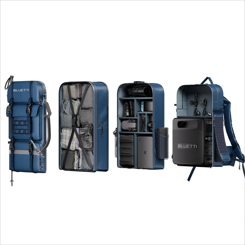 BLUETTI Handsfree 1 Sac à dos d'alimentation Portable | 268,8 Wh 300 W（AMZ）