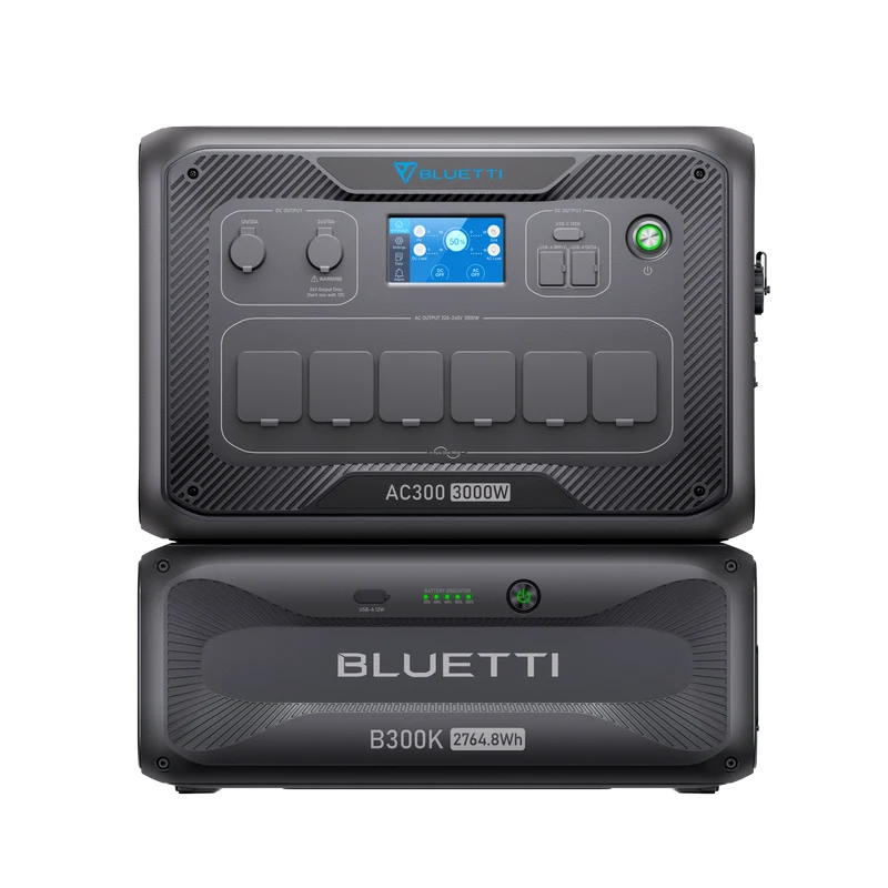 BLUETTI AC300 + B300K Batterie de secours domestique | 3 000 W / 2 764,8 Wh(Amazon)