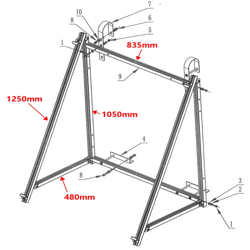 BLUETTI Support réglable