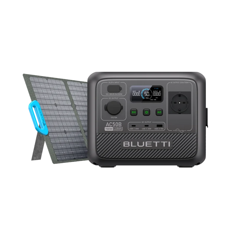 BLUETTI AC50B Station électrique portable | 700 W / 448 Wh (AMA)